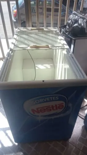 Freezer porta de vidro