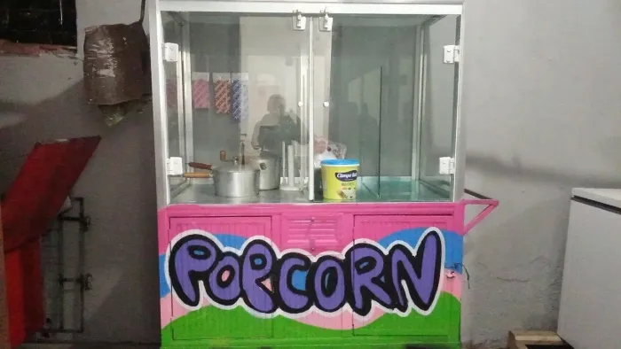 ?VENDOOOO ACEITO PROPOSTA - PIPOCA CARRINHO NOVO