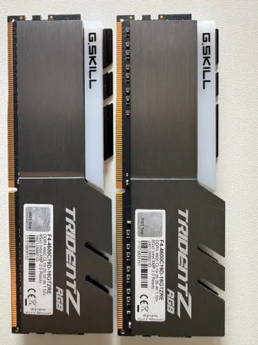 DDR4 G.SKILL Trident Z RGB 16GB (2x8GB) 4600MHz CL19