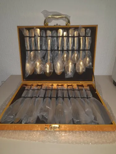 Jogo de Talheres com maleta