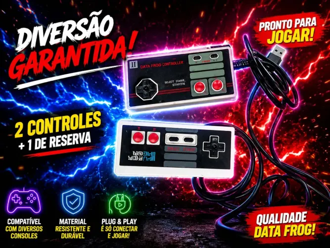 Par de controle gamer antigo