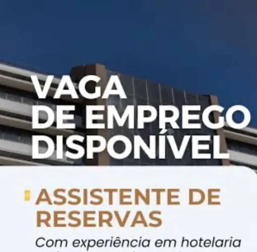Assistente de Reservas Pousada com experiência 