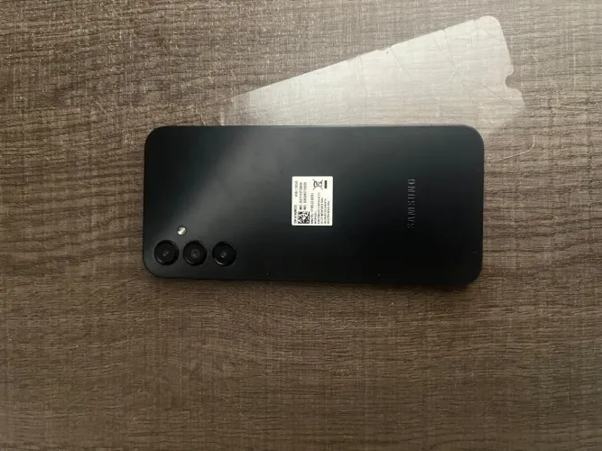 ? Samsung A14 usado, bem conservado e funcionando perfeitamente. R$ 599! Chame no chat!