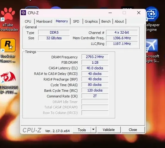 Vendo Memória Ram DDR5 32GB