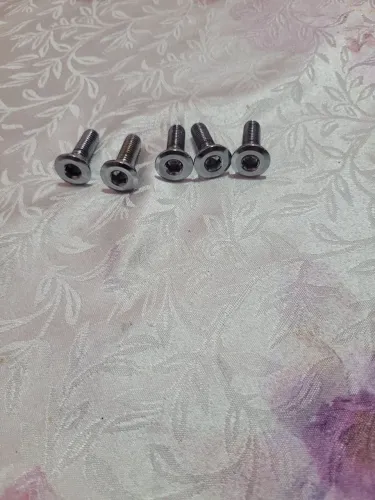 Kit Parafusos Disco de Freio Cromados Cg 125, 150, 160