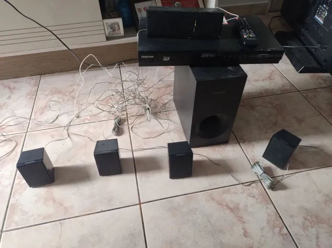 Samsung BLUE RAY 3D Funcionando Completo Aceitamos OLX PAY