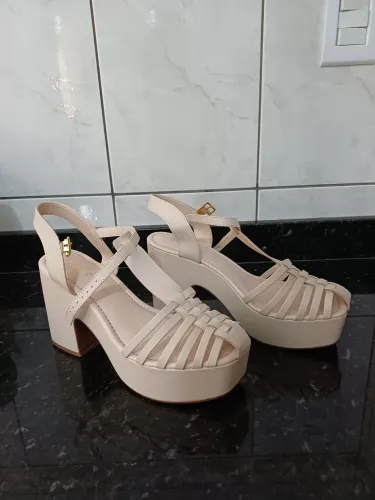 Sandália Salto Bloco