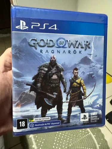 God Of War Ragnarok PS4 (NOVO E LACRADO) Jogo PlayStation 4