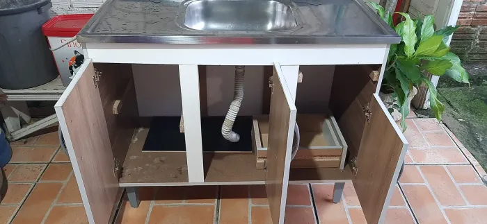 Balcão com pia para cozinha 