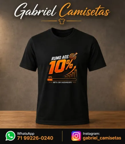 Camisa Personalizada em DTF
