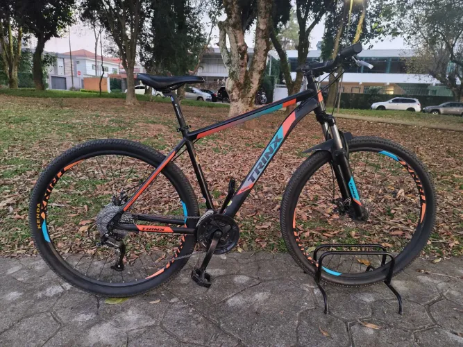 Bike aro 29" MTB Quadro 19" relação nova 3x9