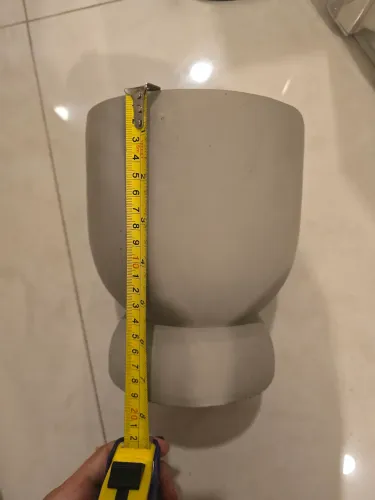Vaso cachepot cerâmica 