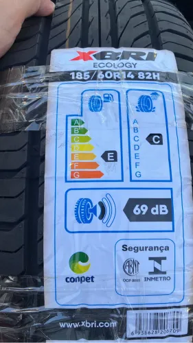Pneu XBRI 195/50 15 e 185/60 14 novo sem uso apenas 299 cada