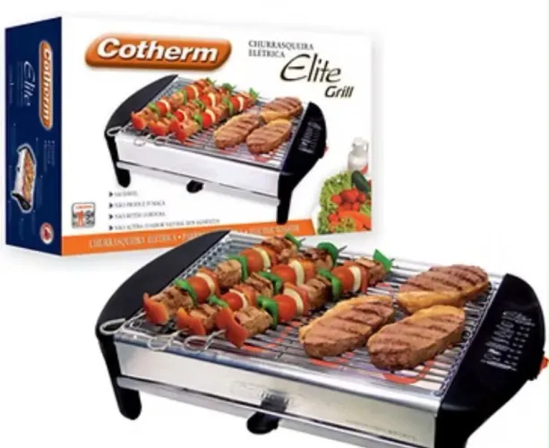 CHURRASQUEIRA ELÉTRICA COTHERM - CHURRASCO FÁCIL E SEM FUMAÇA! ?