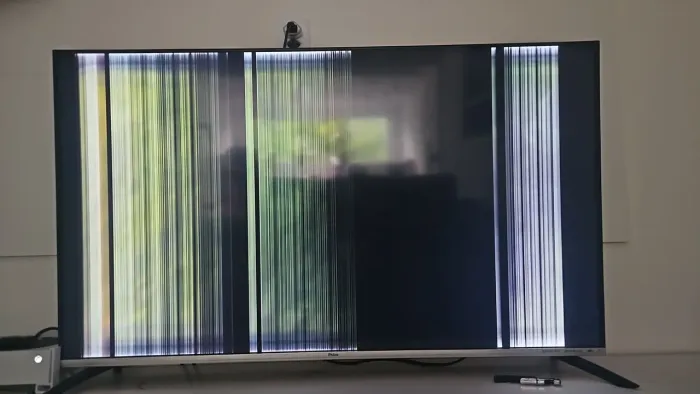 TV PHILCO 50' queimada