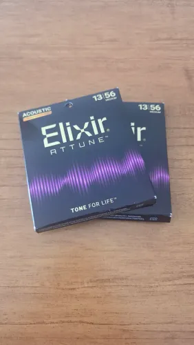 Cordas Elixir Attune Phosphor Bronze Violão 0,013