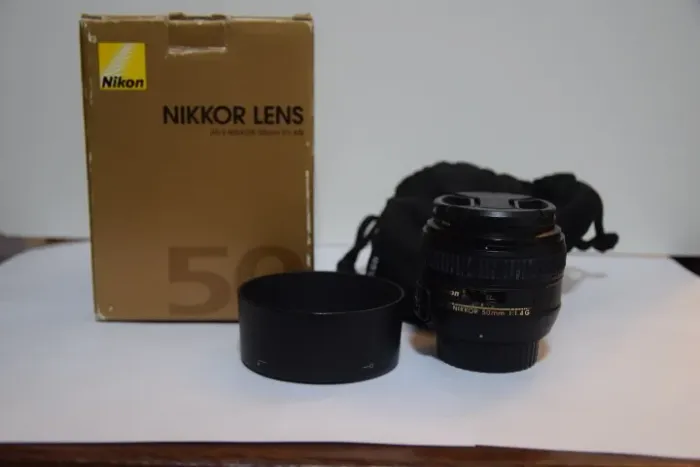 Lente Nikon / Nikkor AF-S 50 mm 1.4G DX