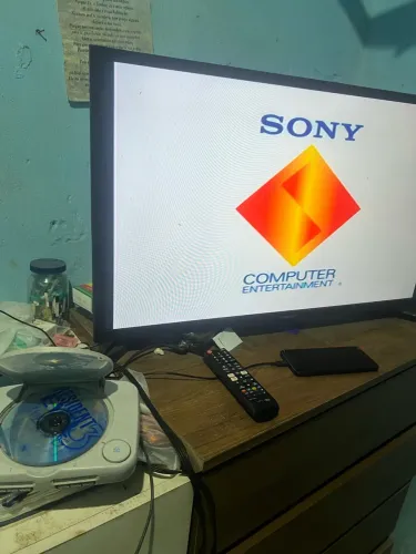 PlayStation 1 sem manete funcionando