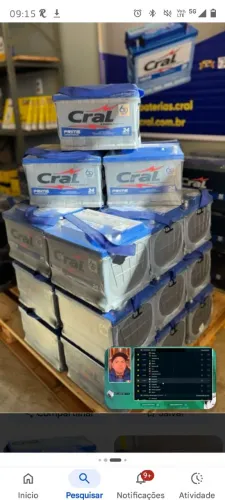 Bateria Cral