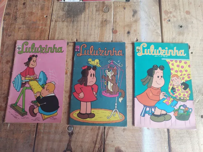Lote de Gibi da Luluzinha raridade