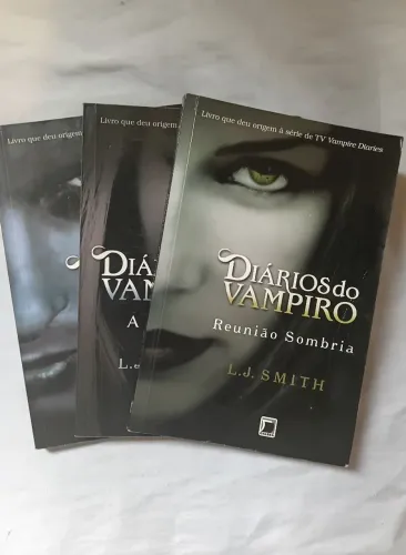 Kit 3 livros diários de um vampiro