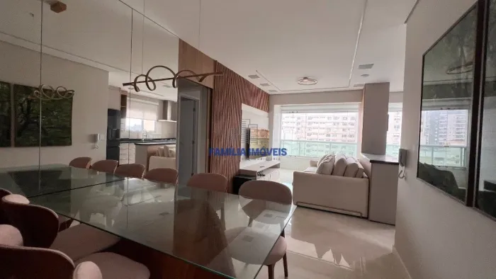 Cobertura para vender alugar 3 quartos 2 vagas Embaré Santos