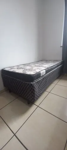 Cama box solteiro com colchão D20 