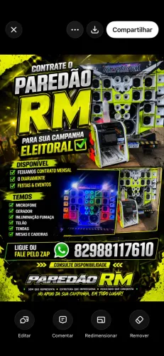 Alugo Lindo paredão para Festas & eventos