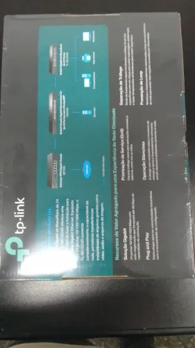 Switch Gigabit de Mesa ou Rack de 24 Portas TL-SG1024D