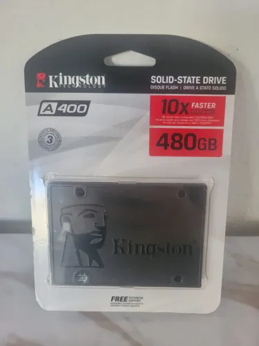 Ssd 480gb kingston original novo lacrado so 439 reais temos memoria ddr3 ddr4 novas