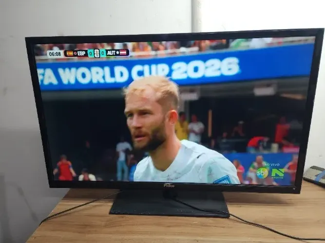 tv philco led 40 full hd (nao smarth) em perfeitas condicoes retirar centro timbo sc