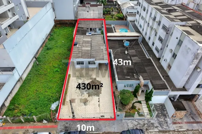 Terreno com ALTO POTENCIAL construtivo São Judas - Itajaí