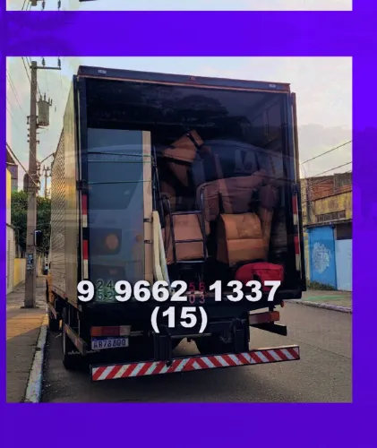 frete para santa rosa, vila são benedito e jardim america! mudanças rápidas e seguras!