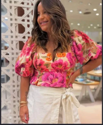 Blusa farm tam M 
