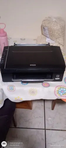 Impressora Epson stylus TX115 com 4 cartucho tinta novos sem uso