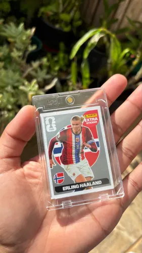 Erling Haaland Prata Extra Sticker Panini 2026