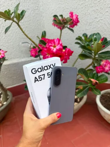 SAMSUNG A57 5G 256GB 8RAM ESTADO DE NOVO COMPLETO NA GARANTIA COM NOTA FISCAL