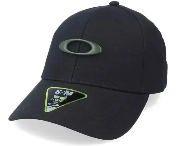 Boné Oakley Ellipse 6 Panel Hat Tamanho: S/M Blackout  
