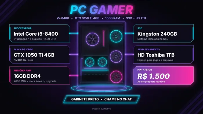 Computador Gamer - Curitiba