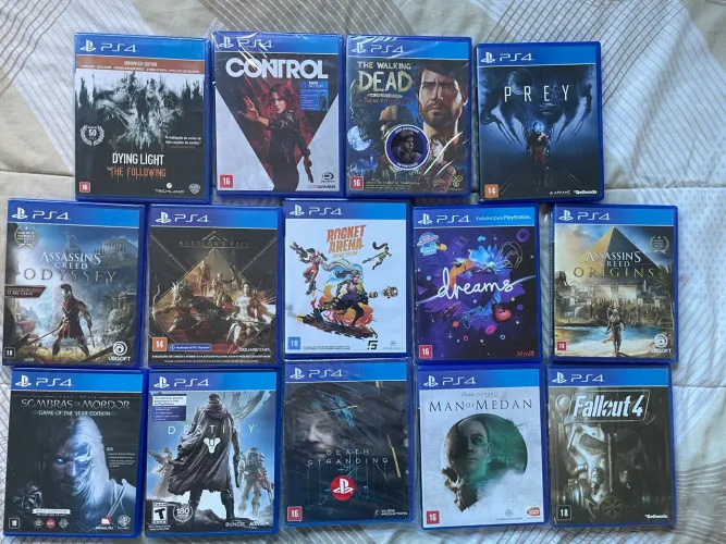 Vários jogos - PS4