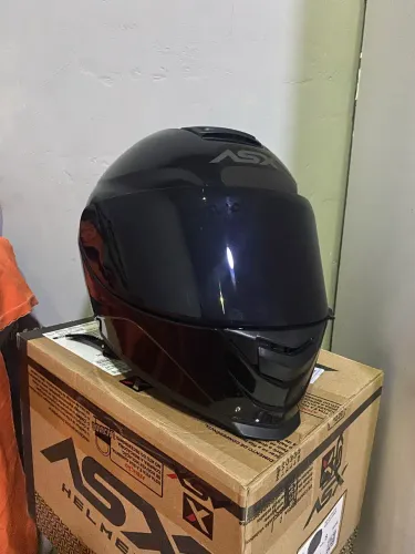 Capacete ASX preto