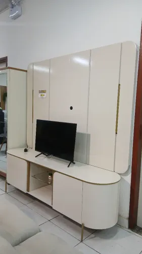BANCADA COM PAINEL 100% MDF COM LED