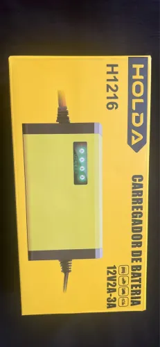 Carregador de bateria 12V - 2A- 3A 