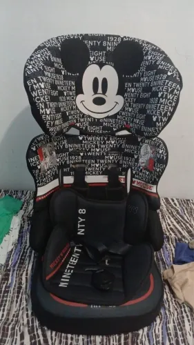 Cadeirinha para Auto Disney Mickey Mouse - 9kg a 36kg (Beline SP)