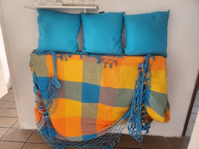 Conjunto:Rede e Almofadas 