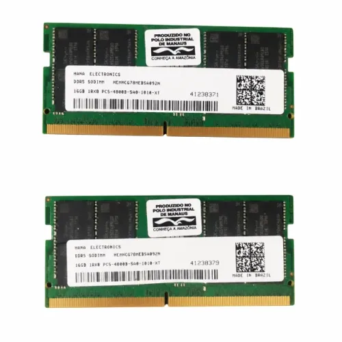 Memória DDR 5 32 Gb (2 x 16 Gb) para Notebook