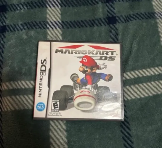 caixa vazia mario kart ds nintendo