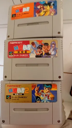 Lote de fita super famicom