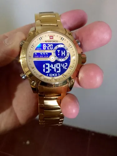 RELÓGIO ORIGINAL PROVA D'ÁGUA NAVIFORCE