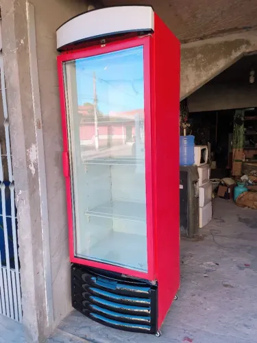 Freezer expositor metal frio 378L